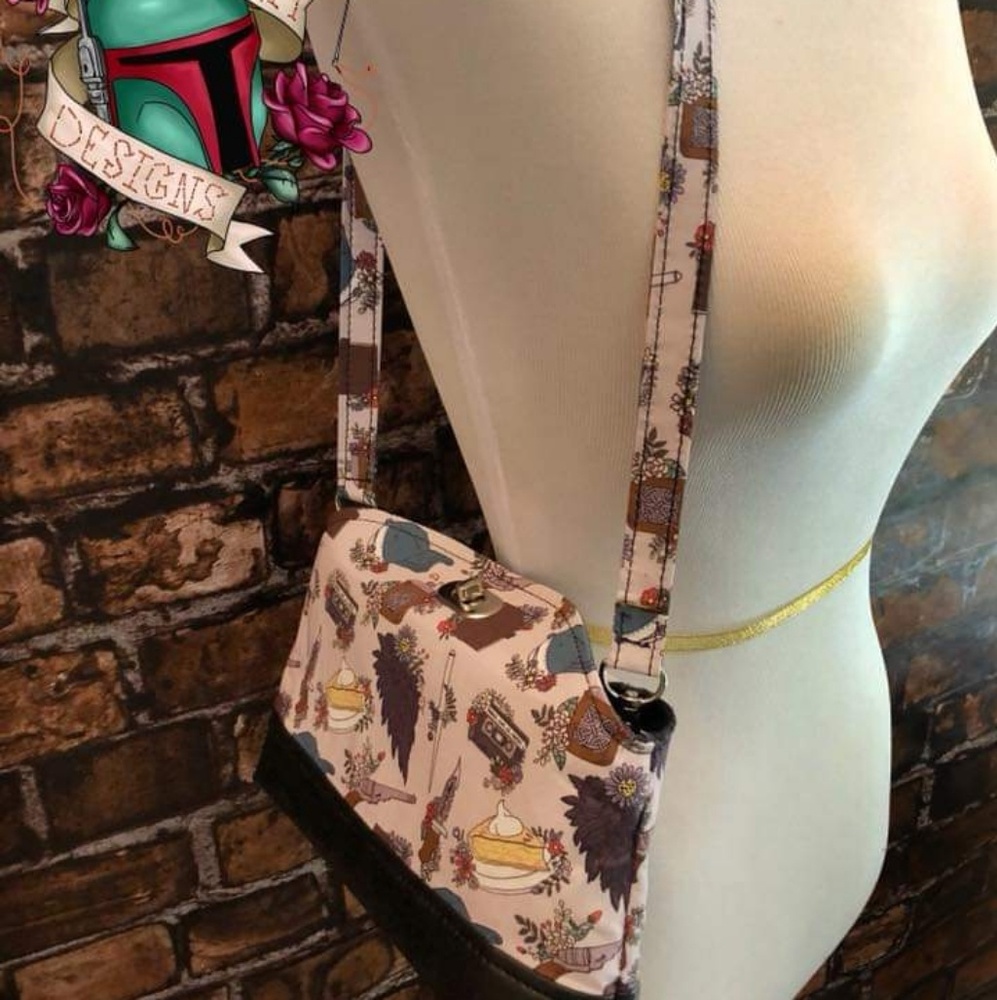 Handmade Supernatural Clutch with detachable strap